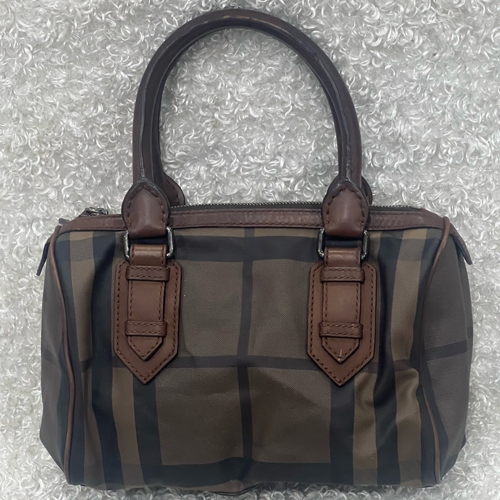 Burberry Boston Printed Handle Bag